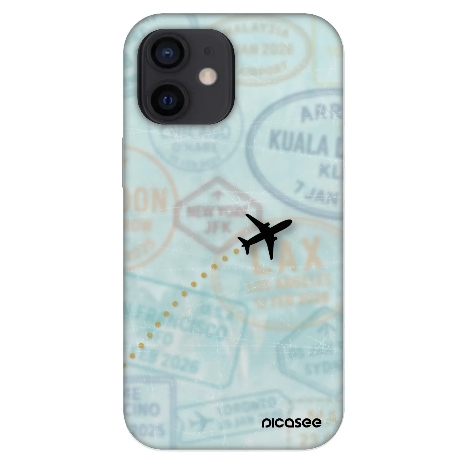 Picasee Fashion Case für Apple iPhone 12 mini - FLIGHT PATH