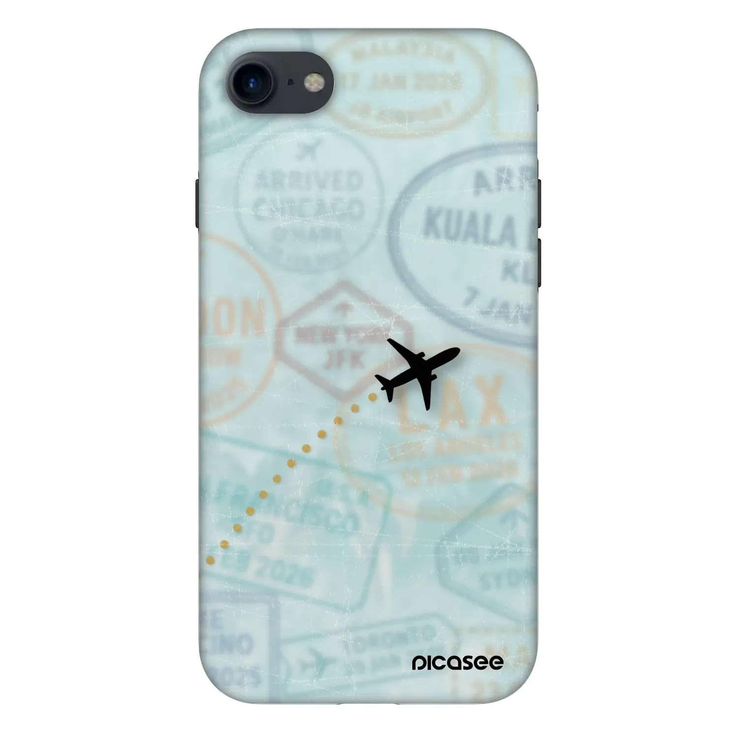 Picasee Fashion Case für Apple iPhone SE 2022 - FLIGHT PATH