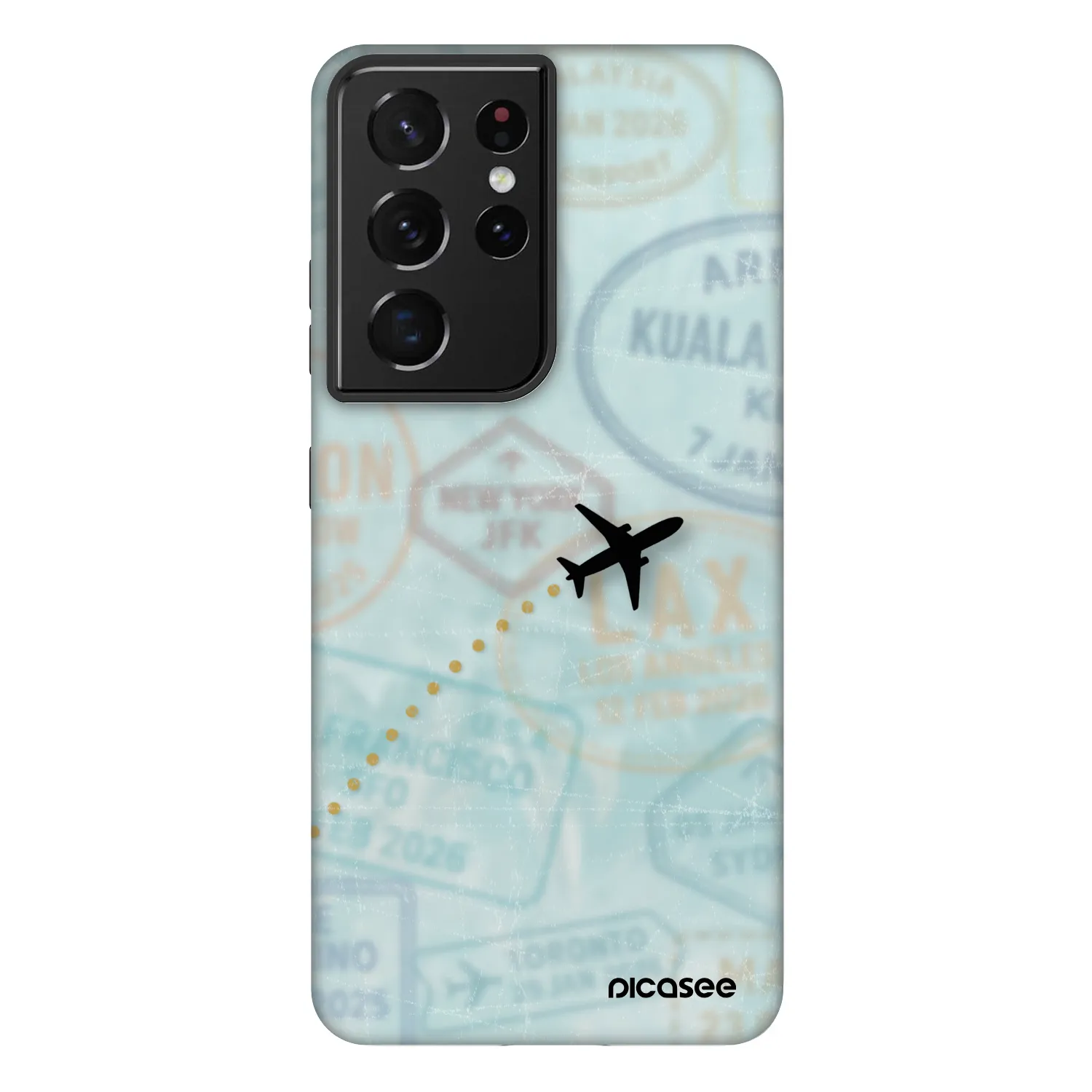 Picasee Fashion Case für Samsung Galaxy S21 Ultra 5G G998B - FLIGHT PATH