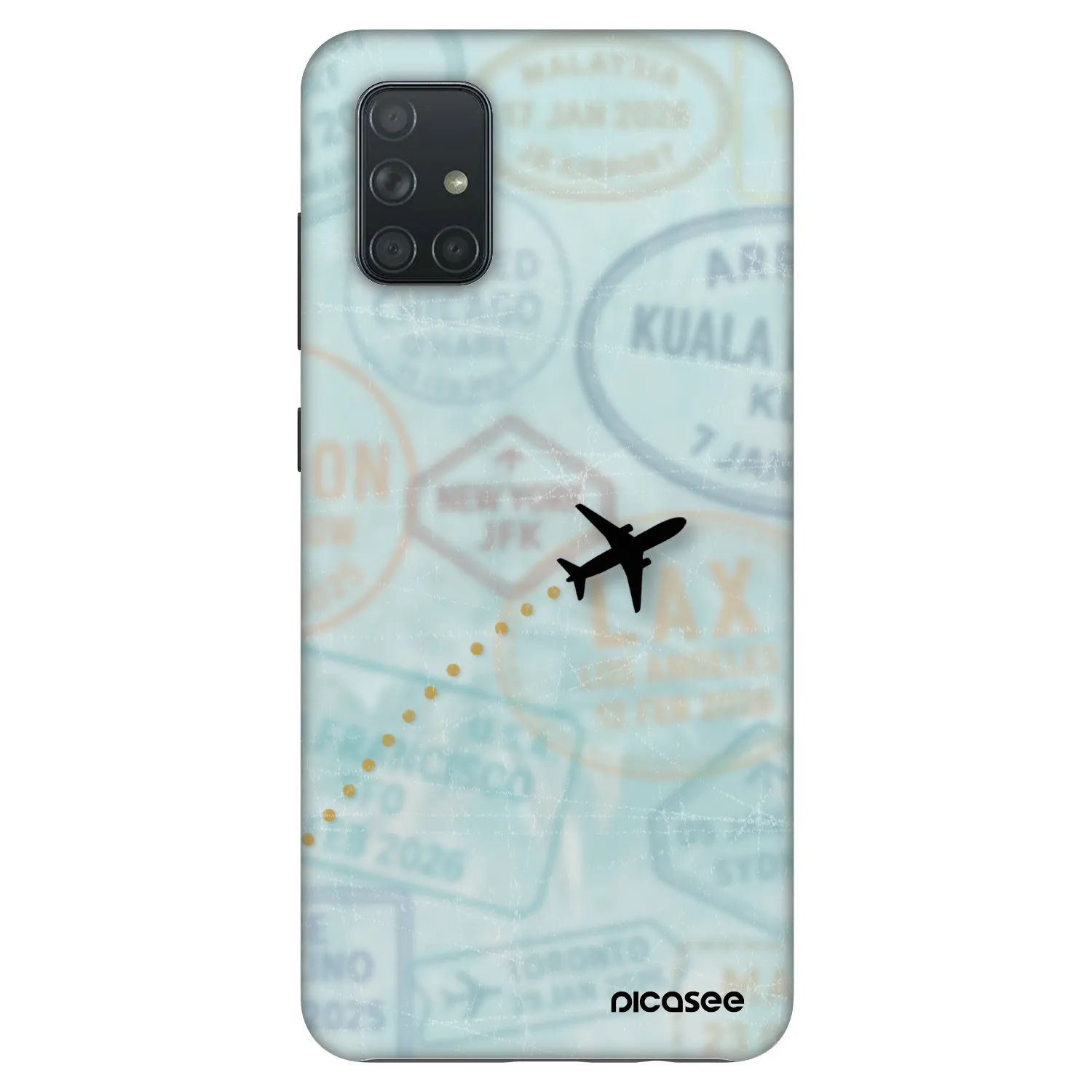 Picasee Fashion Case für Samsung Galaxy A71 A715F - FLIGHT PATH