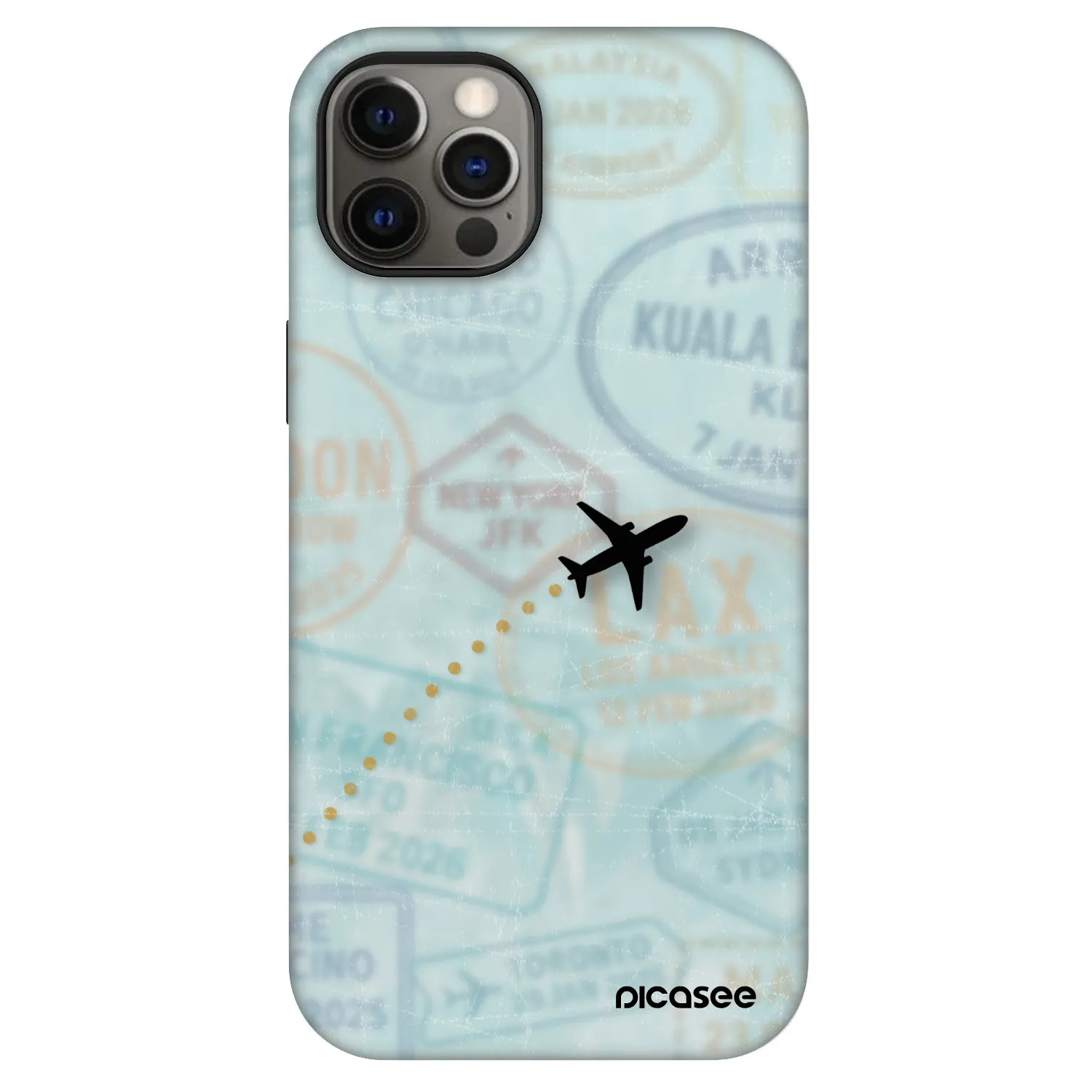 Picasee Fashion Case MagSafe für Apple iPhone 12 - FLIGHT PATH