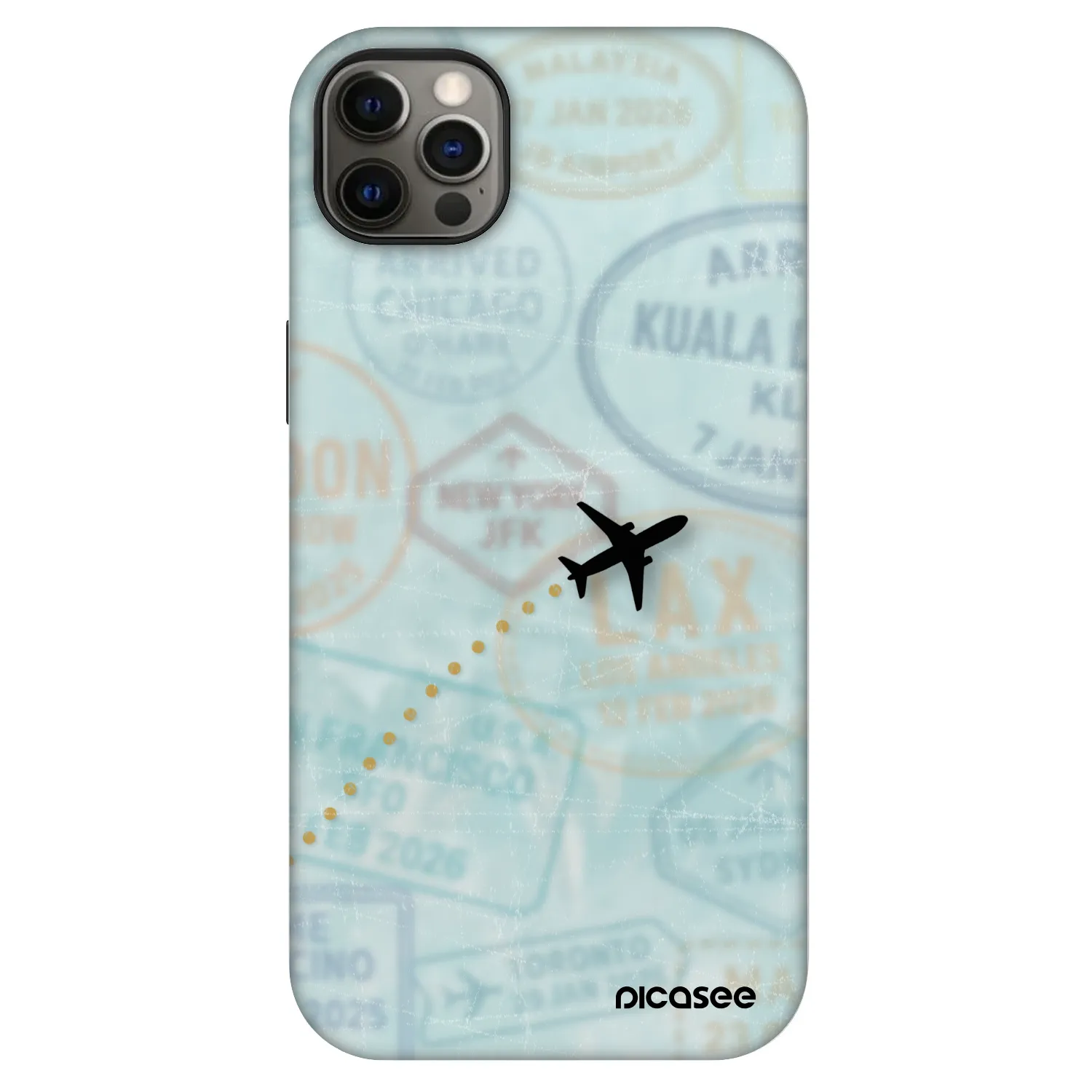 Picasee Fashion Case MagSafe für Apple iPhone 12 Pro Max - FLIGHT PATH