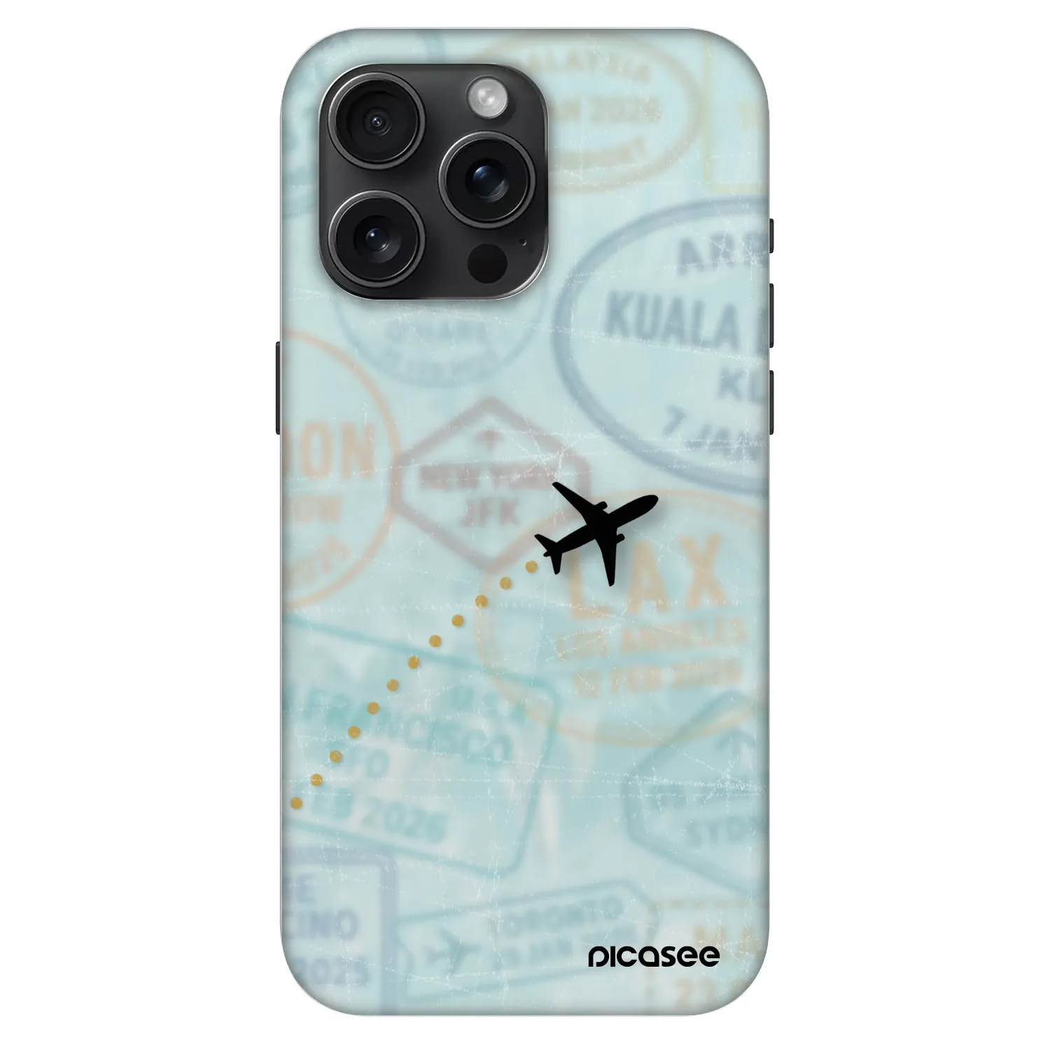 Picasee Fashion Case MagSafe für Apple iPhone 15 Pro Max - FLIGHT PATH