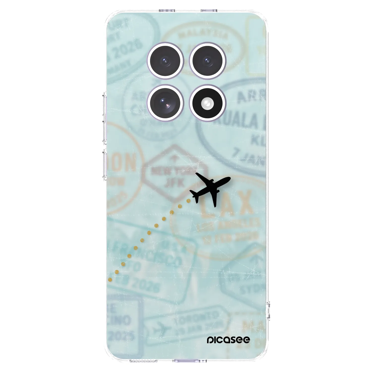 Picasee Xiaomi Redmi Note 15 Hülle - Transparentes Silikon - FLIGHT PATH