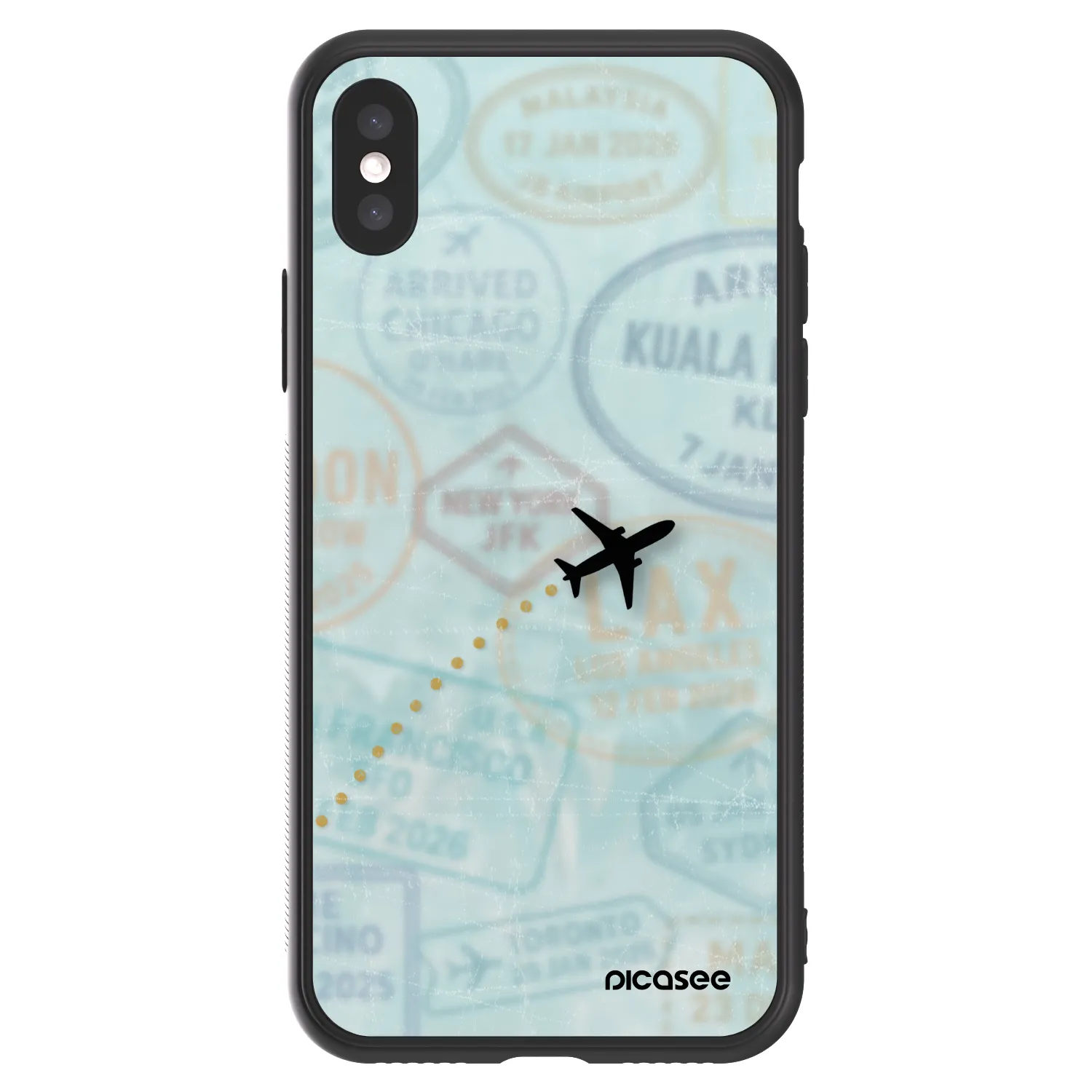 Picasee ULTIMATE CASE für Apple iPhone X/XS - FLIGHT PATH