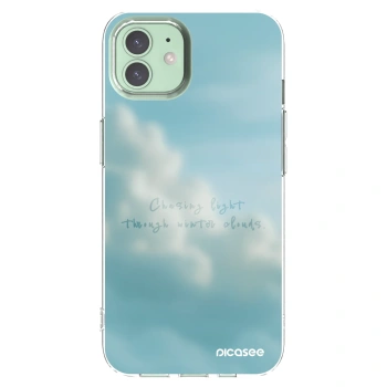 Picasee Apple iPhone 12 Pro Hülle - Transparentes Silikon - CHASiNG LIGHT