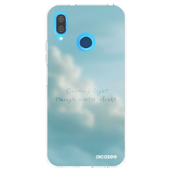Picasee Huawei P20 Lite Hülle - Transparentes Silikon - CHASiNG LIGHT