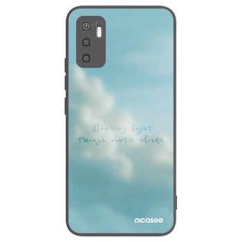 Picasee Xiaomi Redmi Note 10 5G Hülle - Schwarzes Silikon - CHASiNG LIGHT