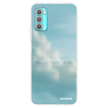 Picasee Motorola Moto G60 Hülle - Transparentes Silikon - CHASiNG LIGHT