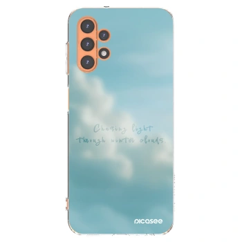Picasee Samsung Galaxy A13 4G A135 Hülle - Transparentes Silikon - CHASiNG LIGHT