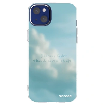 Picasee Apple iPhone 14 Plus Hülle - Transparentes Silikon - CHASiNG LIGHT