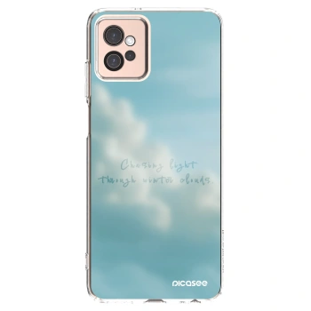 Picasee Motorola Moto G32 Hülle - Transparentes Silikon - CHASiNG LIGHT