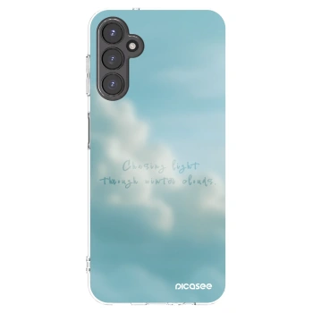 Picasee Samsung Galaxy A14 5G A146P Hülle - Transparentes Silikon - CHASiNG LIGHT