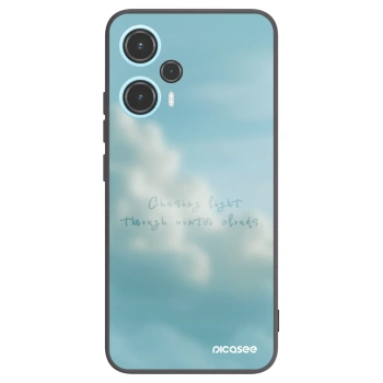 Picasee Xiaomi Poco F5 Hülle - Schwarzes Silikon - CHASiNG LIGHT