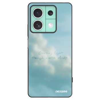 Picasee Xiaomi Redmi Note 13 5G Hülle - Schwarzes Silikon - CHASiNG LIGHT