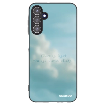 Picasee Samsung Galaxy A15 A156B 5G Hülle - Schwarzes Silikon - CHASiNG LIGHT