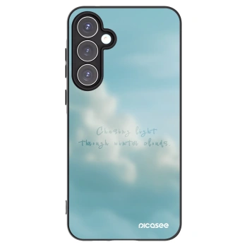 Picasee Samsung Galaxy A55 5G A556B Hülle - Schwarzes Silikon - CHASiNG LIGHT