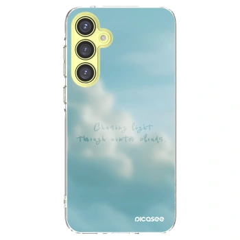 Picasee Samsung Galaxy A35 5G A356B Hülle - Transparentes Silikon - CHASiNG LIGHT
