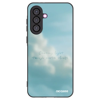 Picasee Samsung Galaxy A56 5G A566B Hülle - Schwarzes Silikon - CHASiNG LIGHT