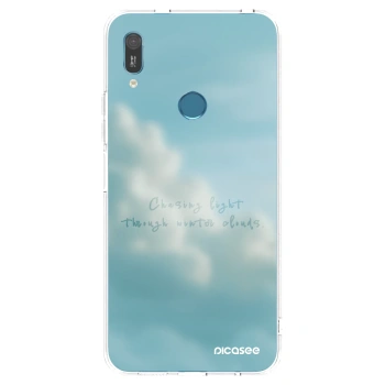 Picasee Huawei Y6 2019 Hülle - Transparentes Silikon - CHASiNG LIGHT