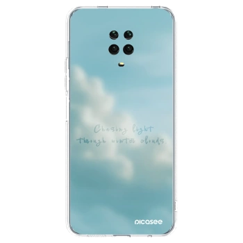 Picasee Xiaomi Redmi Note 9S Hülle - Transparentes Silikon - CHASiNG LIGHT