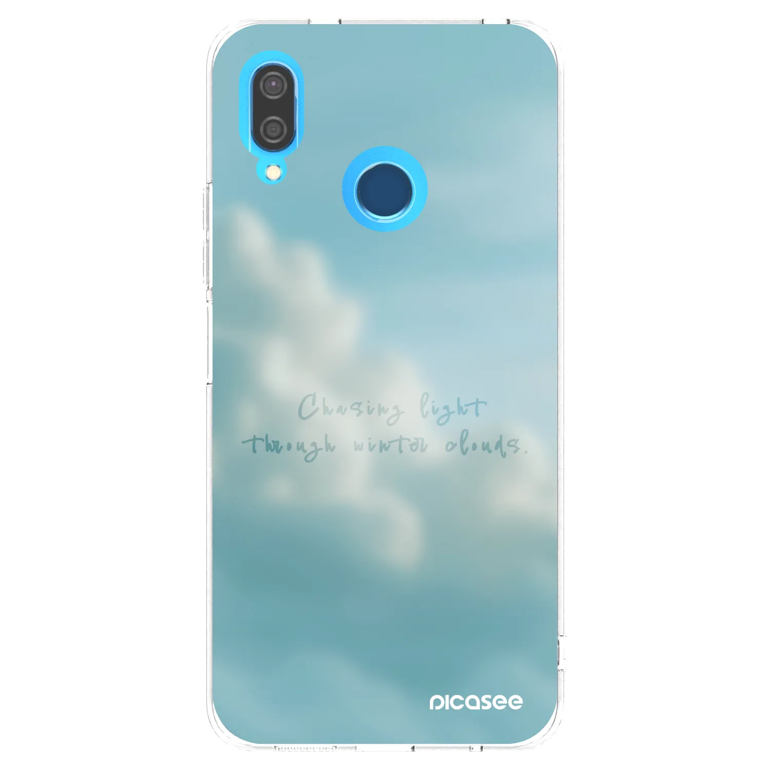 Picasee Huawei P20 Lite Hülle - Transparentes Silikon - CHASiNG LIGHT