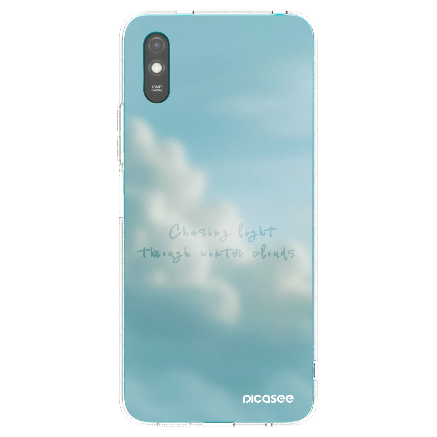 Picasee Xiaomi Redmi 9AT Hülle - Transparentes Silikon - CHASiNG LIGHT