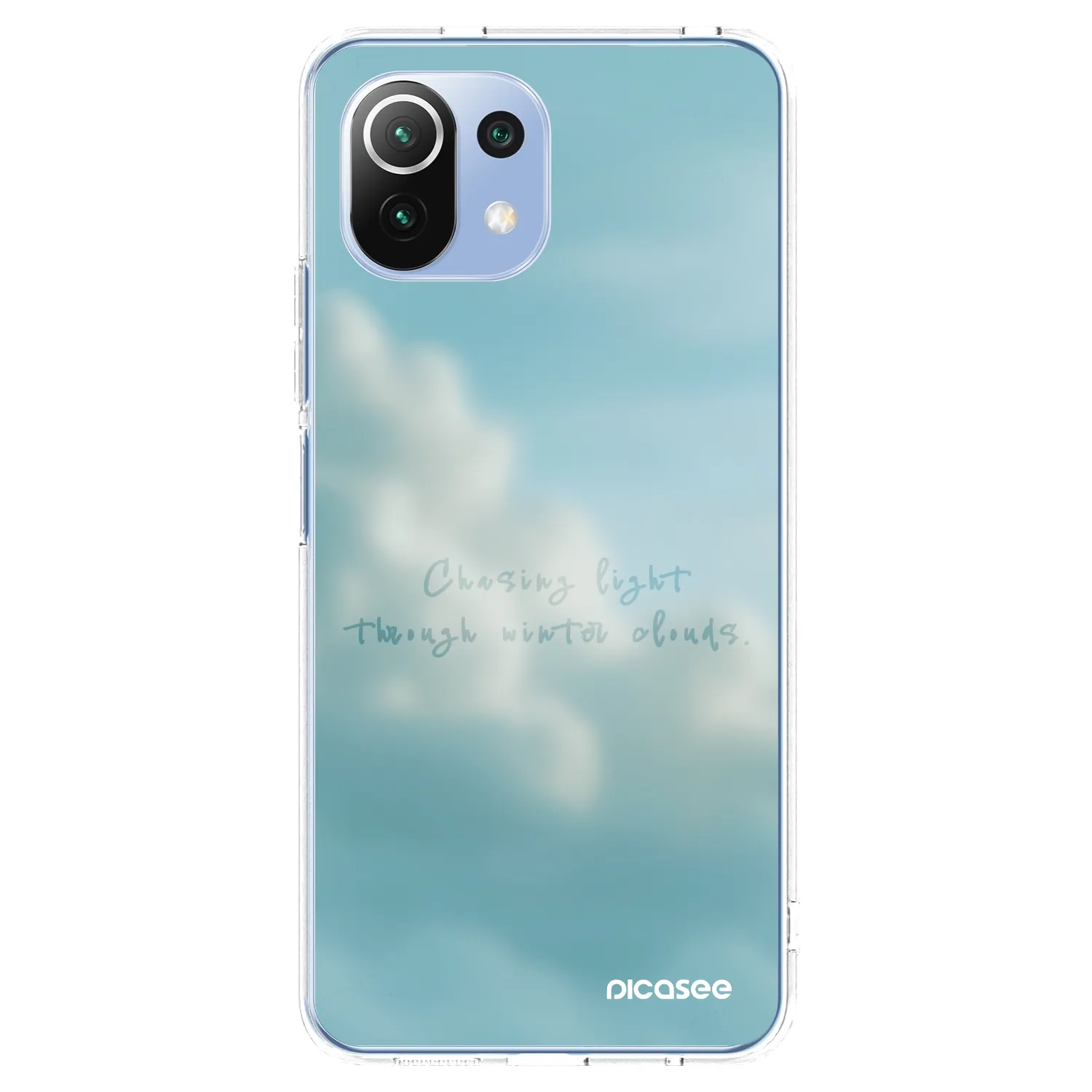 Picasee Xiaomi Mi 11 Lite Hülle - Transparentes Silikon - CHASiNG LIGHT
