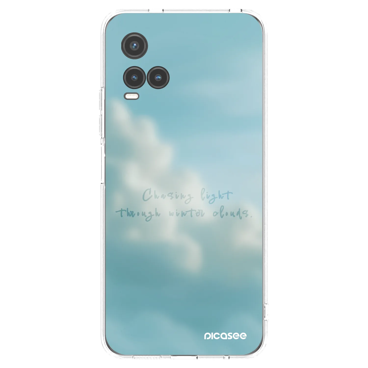 Picasee Vivo Y33s Hülle - Transparentes Silikon - CHASiNG LIGHT