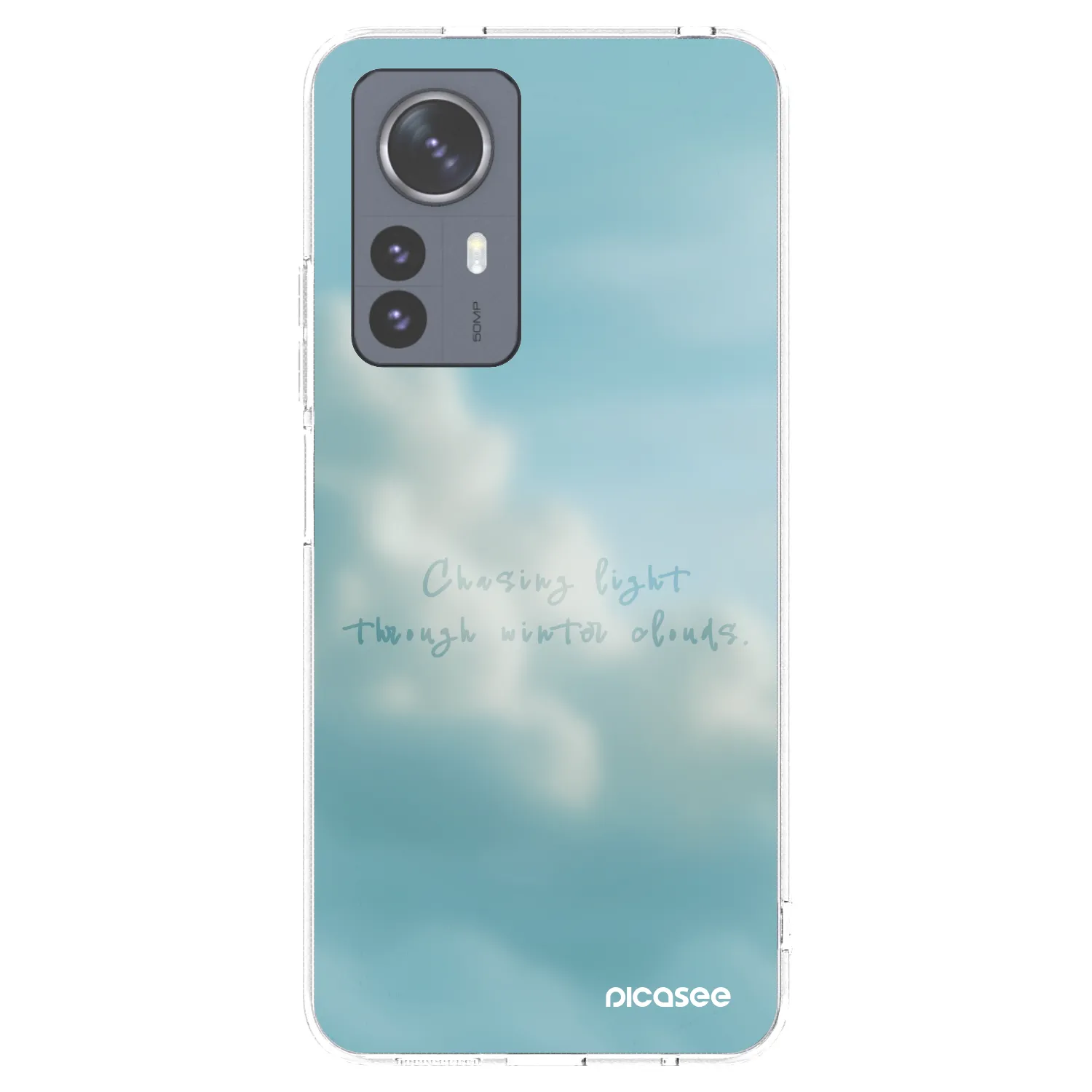 Picasee Xiaomi 12 Pro Hülle - Transparentes Silikon - CHASiNG LIGHT