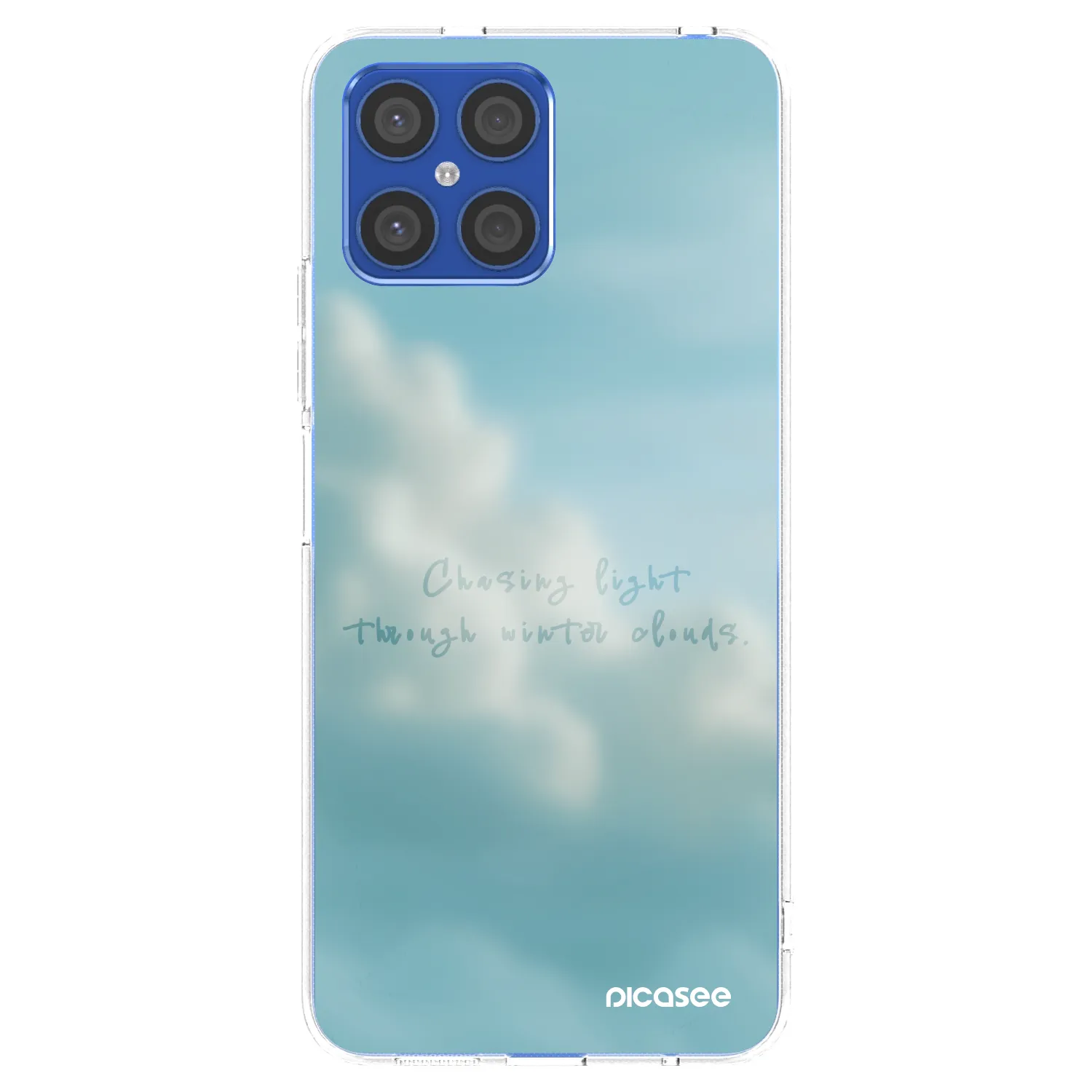 Picasee Honor X8 4G Hülle - Transparentes Silikon - CHASiNG LIGHT