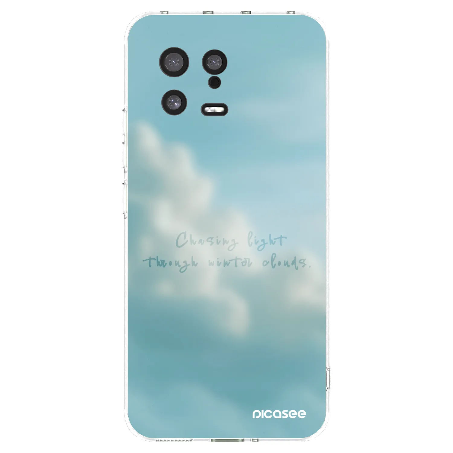 Picasee Xiaomi 13 Hülle - Transparentes Silikon - CHASiNG LIGHT