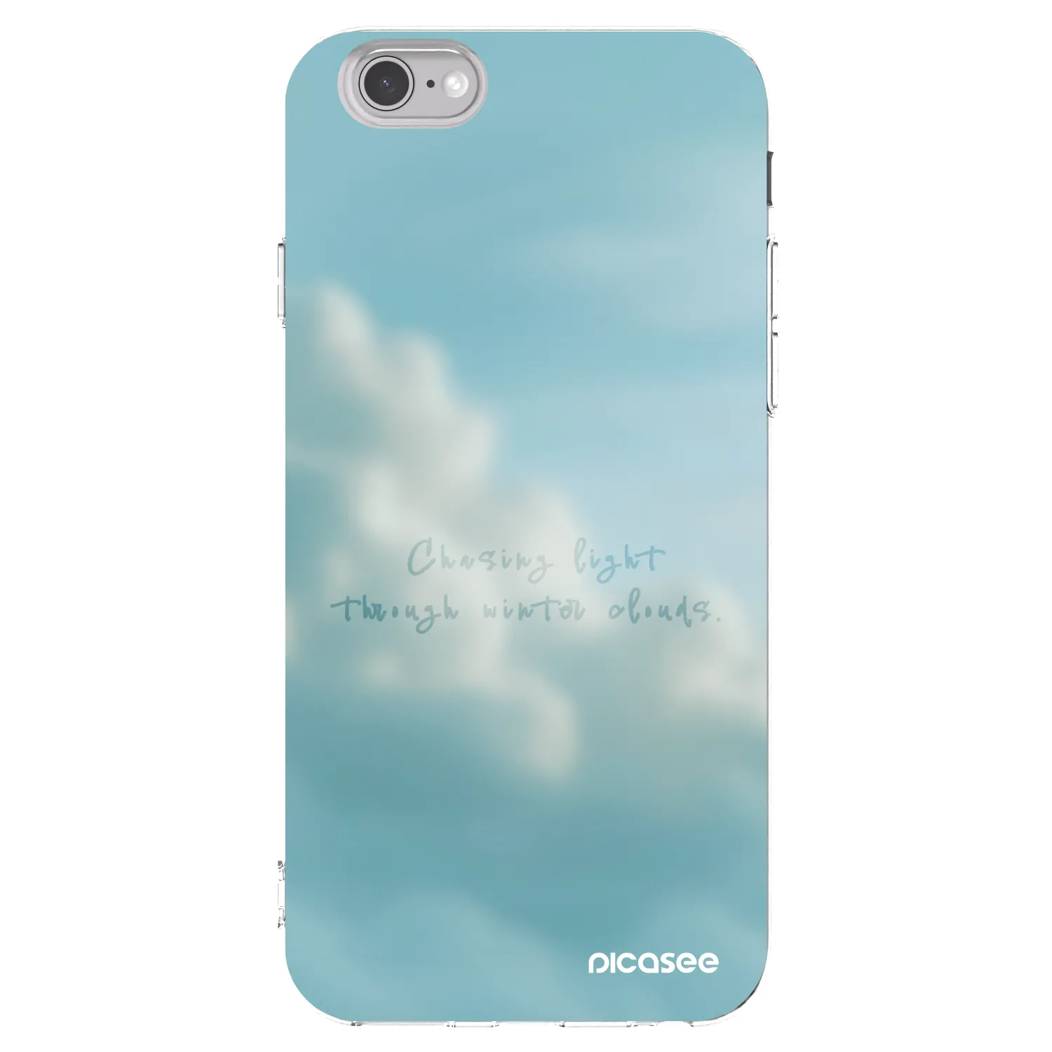 Picasee Apple iPhone 6/6S Hülle - Transparentes Silikon - CHASiNG LIGHT