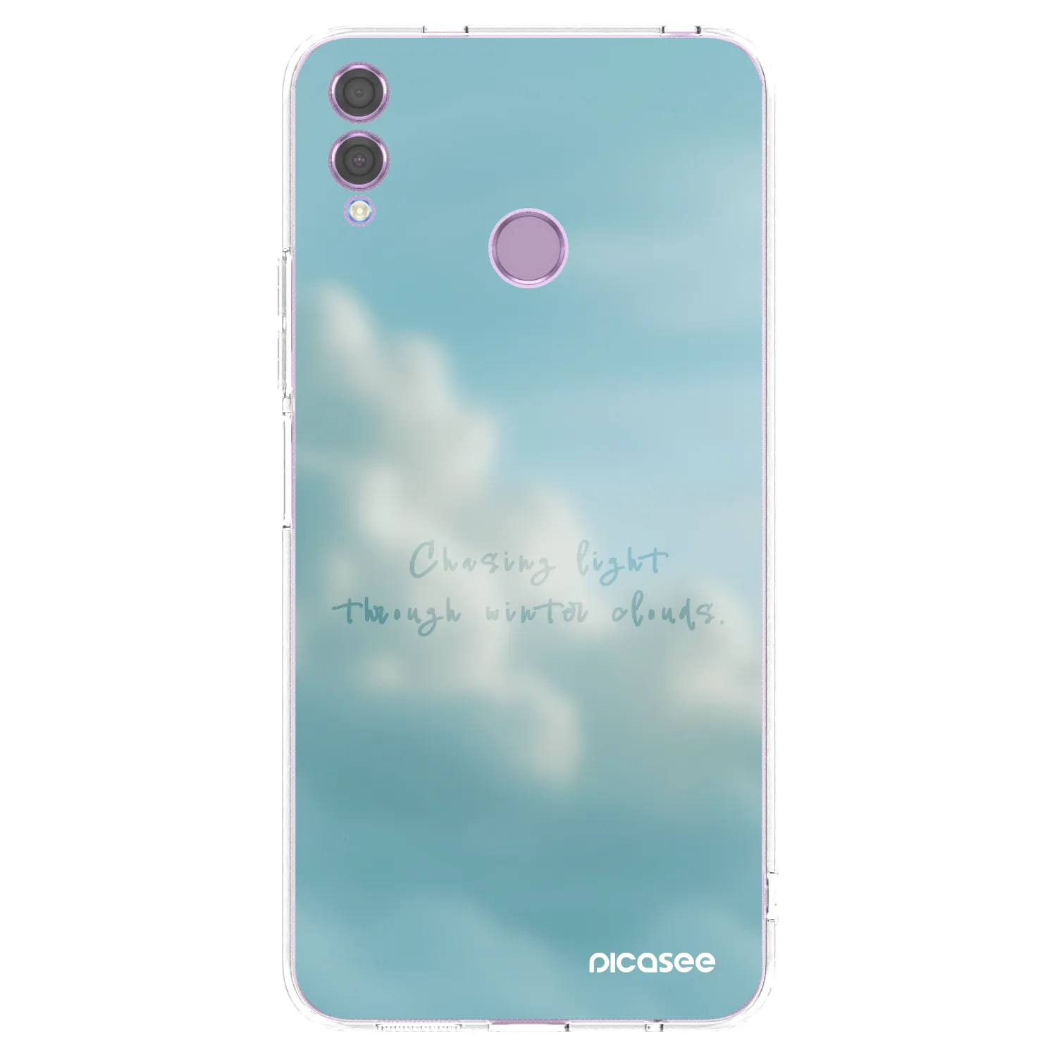 Picasee Honor 8X Hülle - Transparentes Silikon - CHASiNG LIGHT