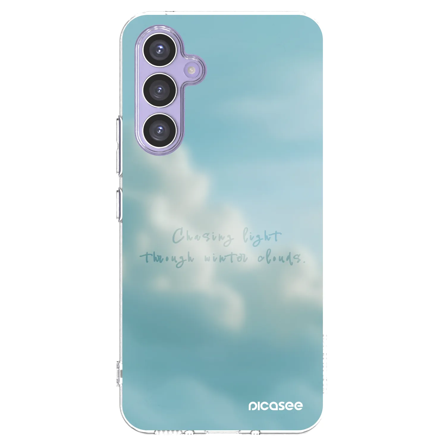 Picasee Samsung Galaxy A54 5G A546B Hülle - Transparentes Silikon - CHASiNG LIGHT