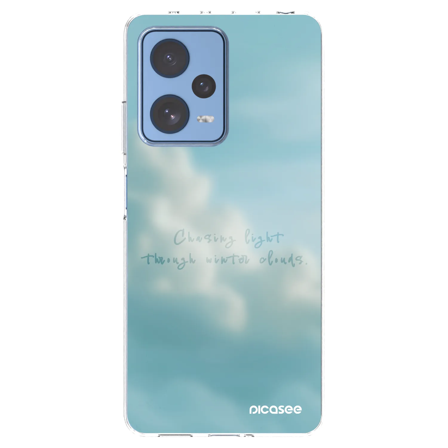 Picasee Xiaomi Redmi Note 12 Pro 5G Hülle - Transparentes Silikon - CHASiNG LIGHT