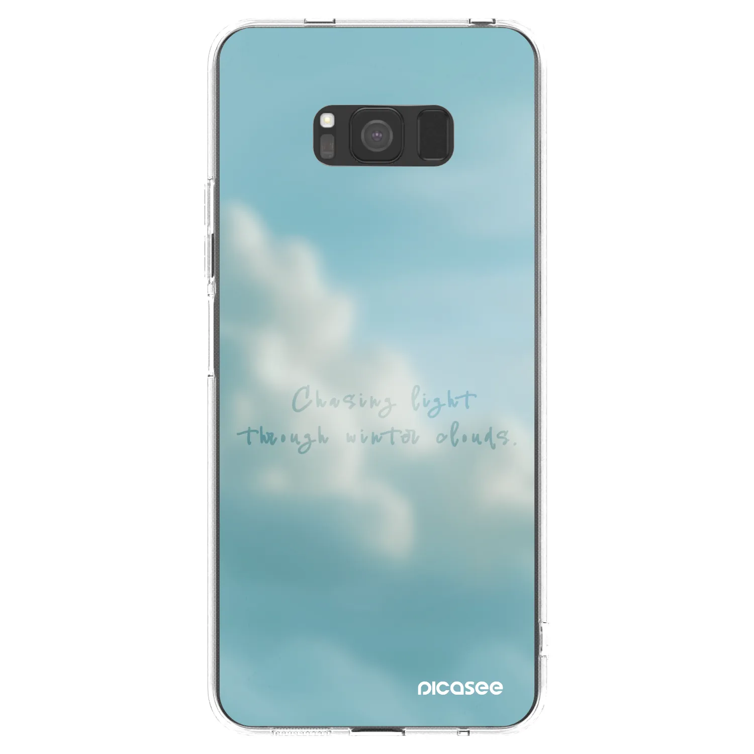 Picasee Samsung Galaxy S8 G950F Hülle - Transparentes Silikon - CHASiNG LIGHT
