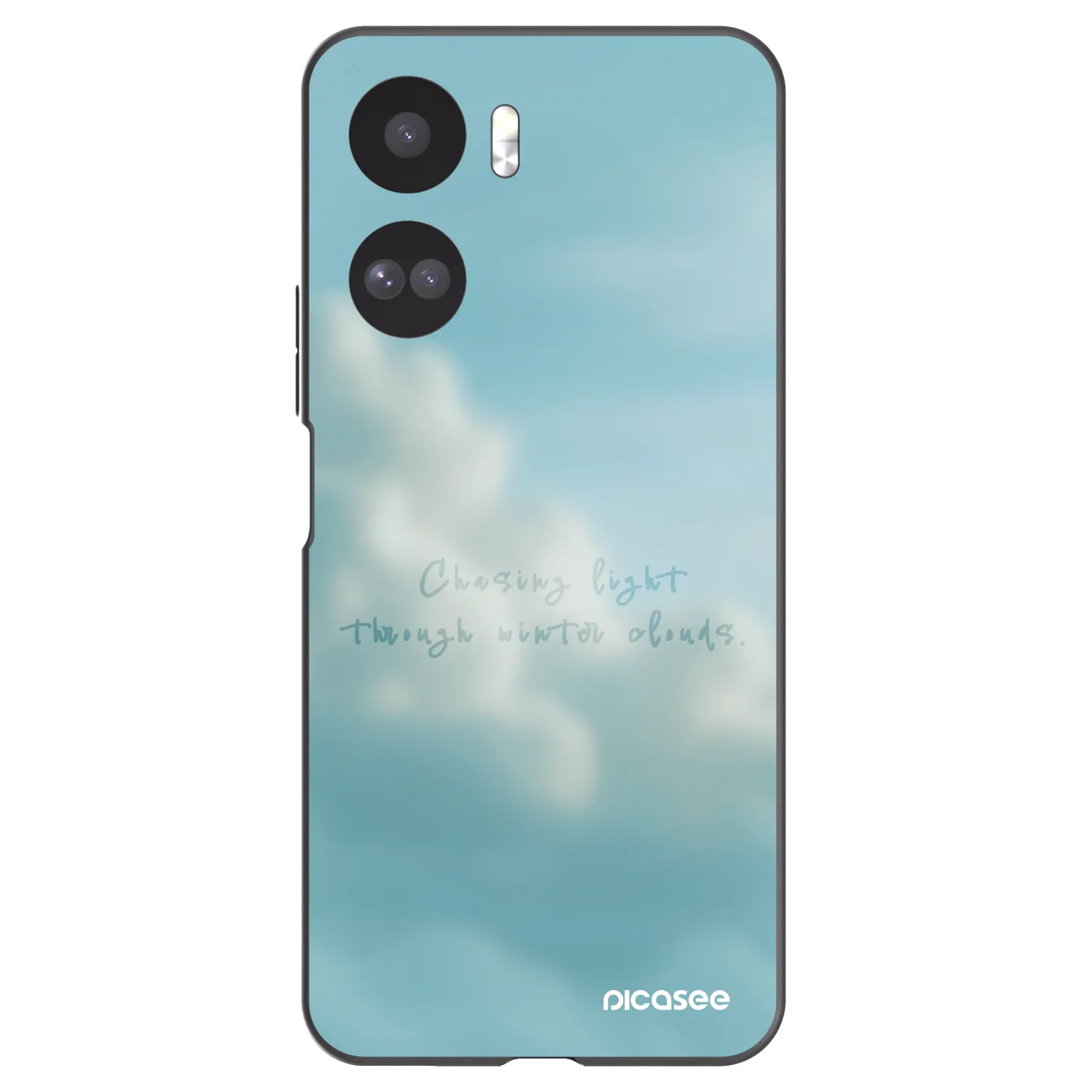 Picasee Honor 90 Lite 5G Hülle - Schwarzes Silikon - CHASiNG LIGHT