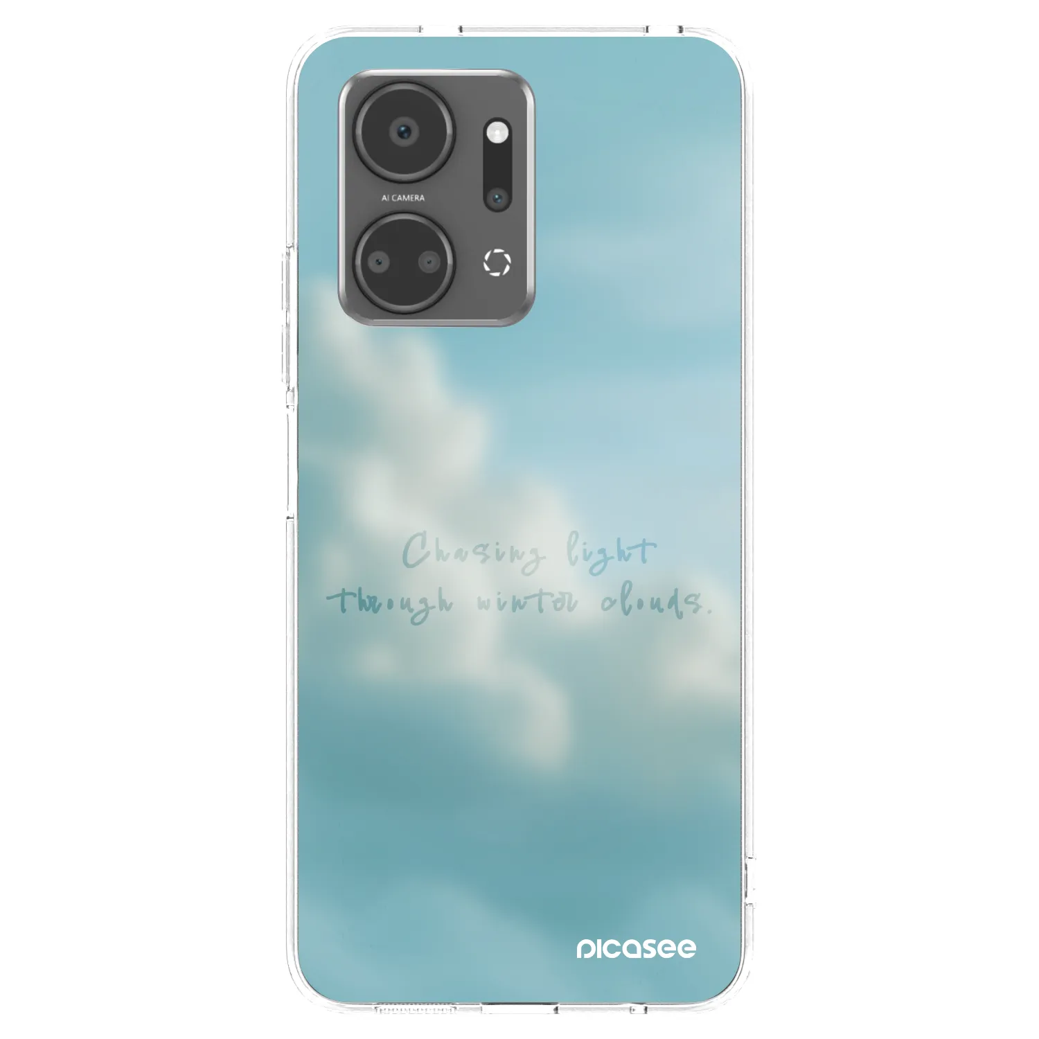 Picasee Honor X7a Hülle - Transparentes Silikon - CHASiNG LIGHT