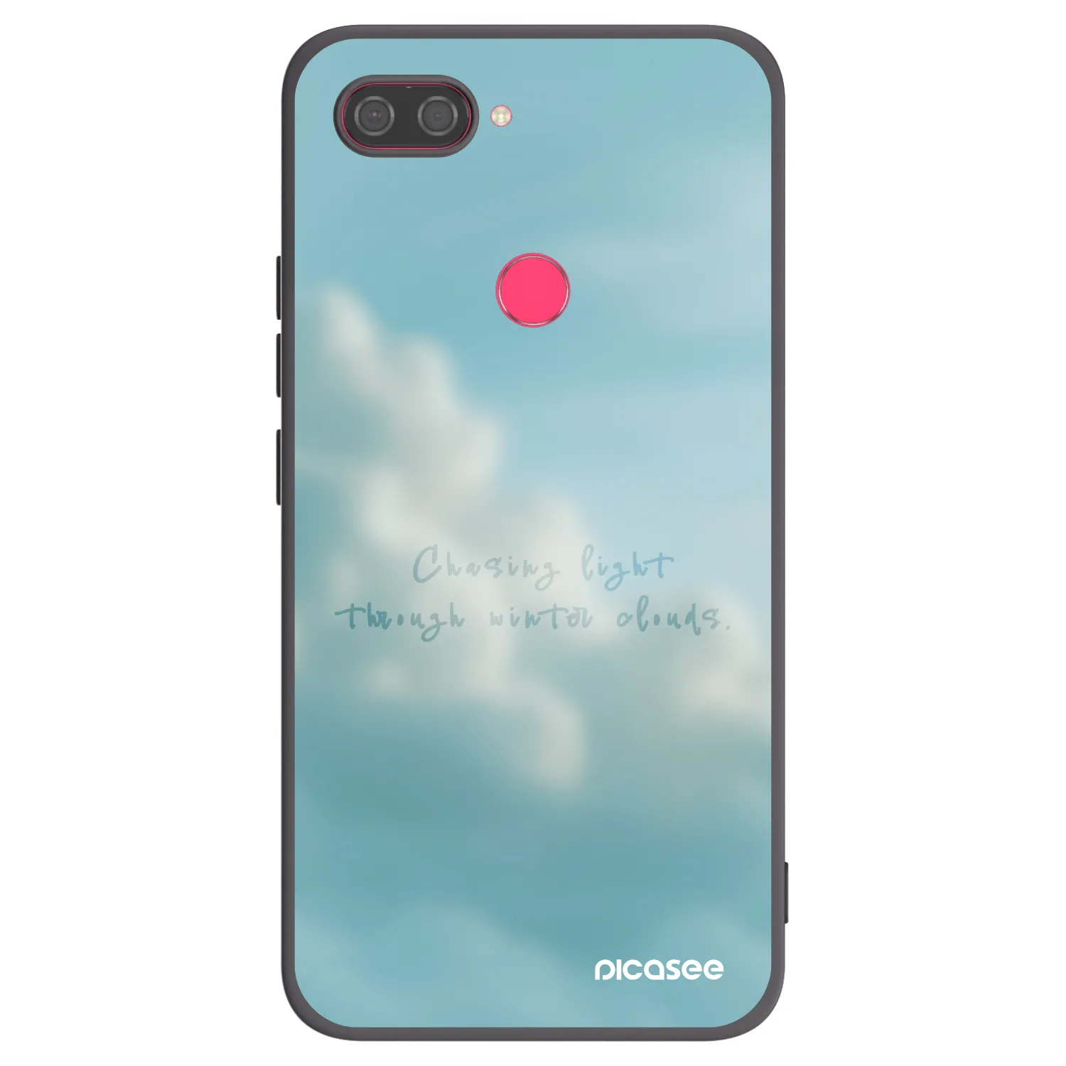 Picasee Xiaomi Mi 8 Lite Hülle - Schwarzes Silikon - CHASiNG LIGHT
