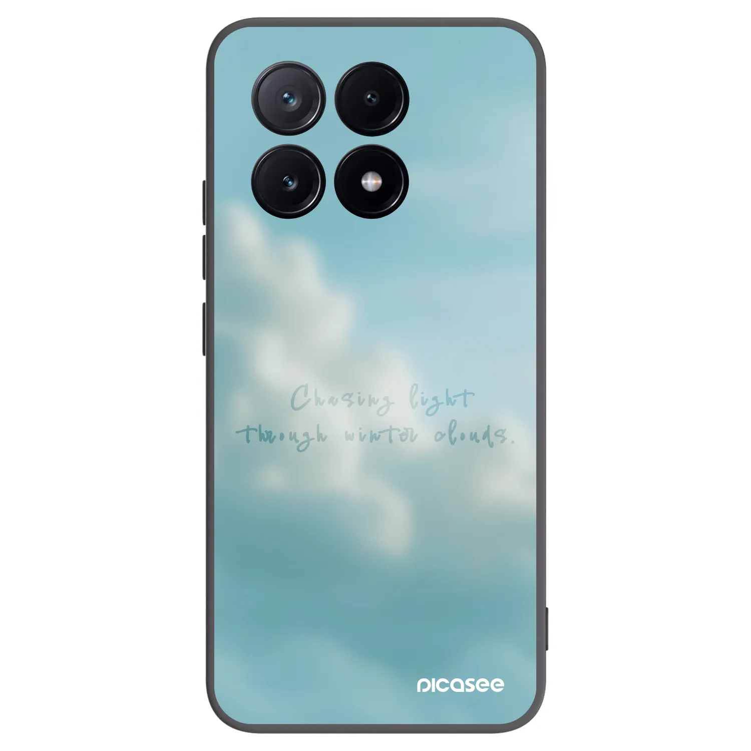 Picasee Xiaomi Poco X6 Pro Hülle - Schwarzes Silikon - CHASiNG LIGHT