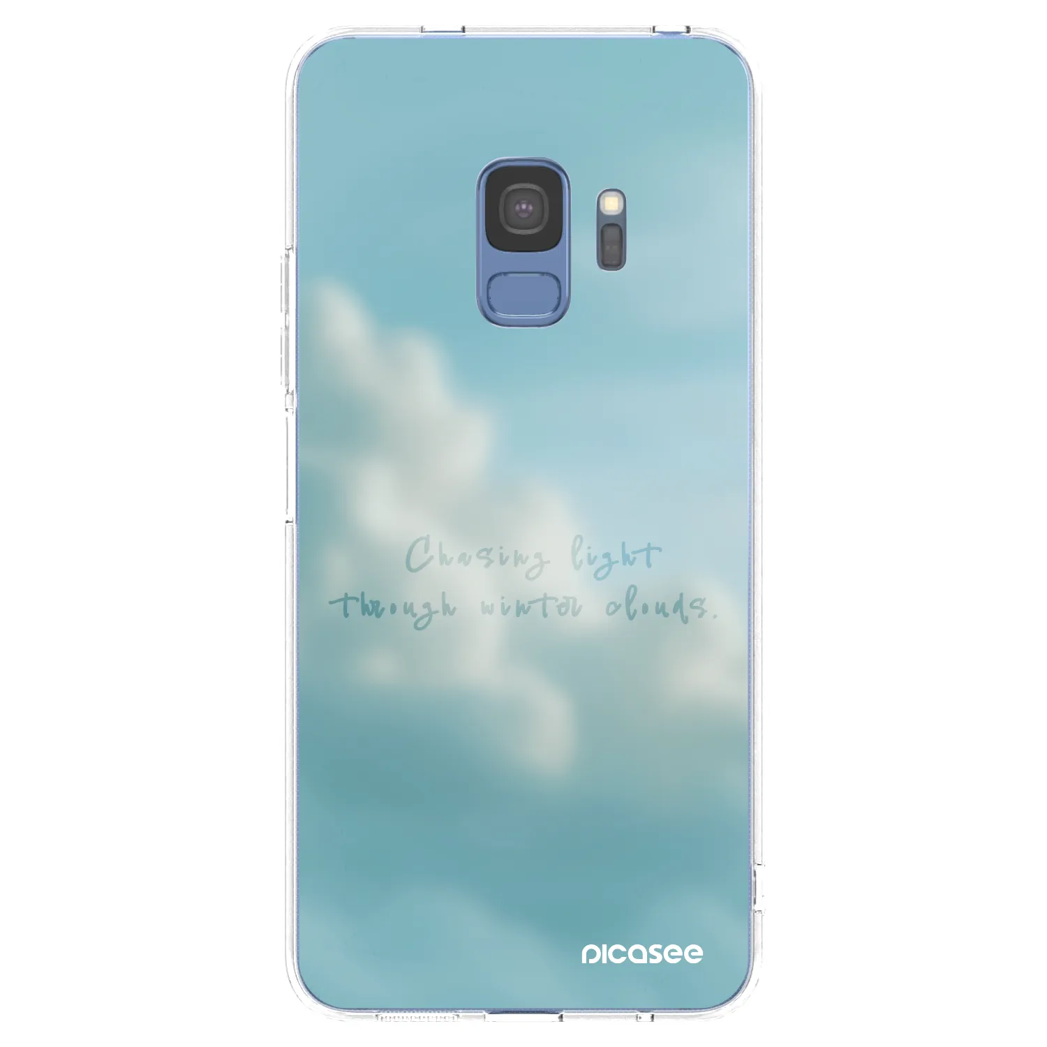 Picasee Samsung Galaxy S9 G960F Hülle - Transparentes Silikon - CHASiNG LIGHT