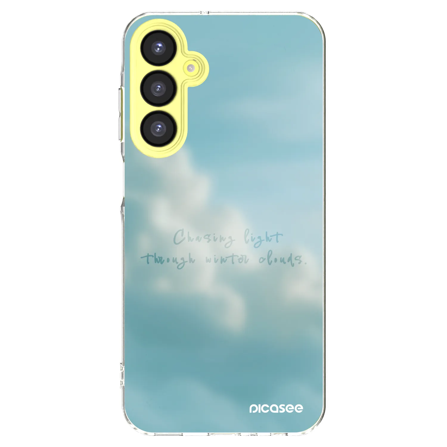 Picasee Samsung Galaxy A25 A256B 5G Hülle - Transparentes Silikon - CHASiNG LIGHT