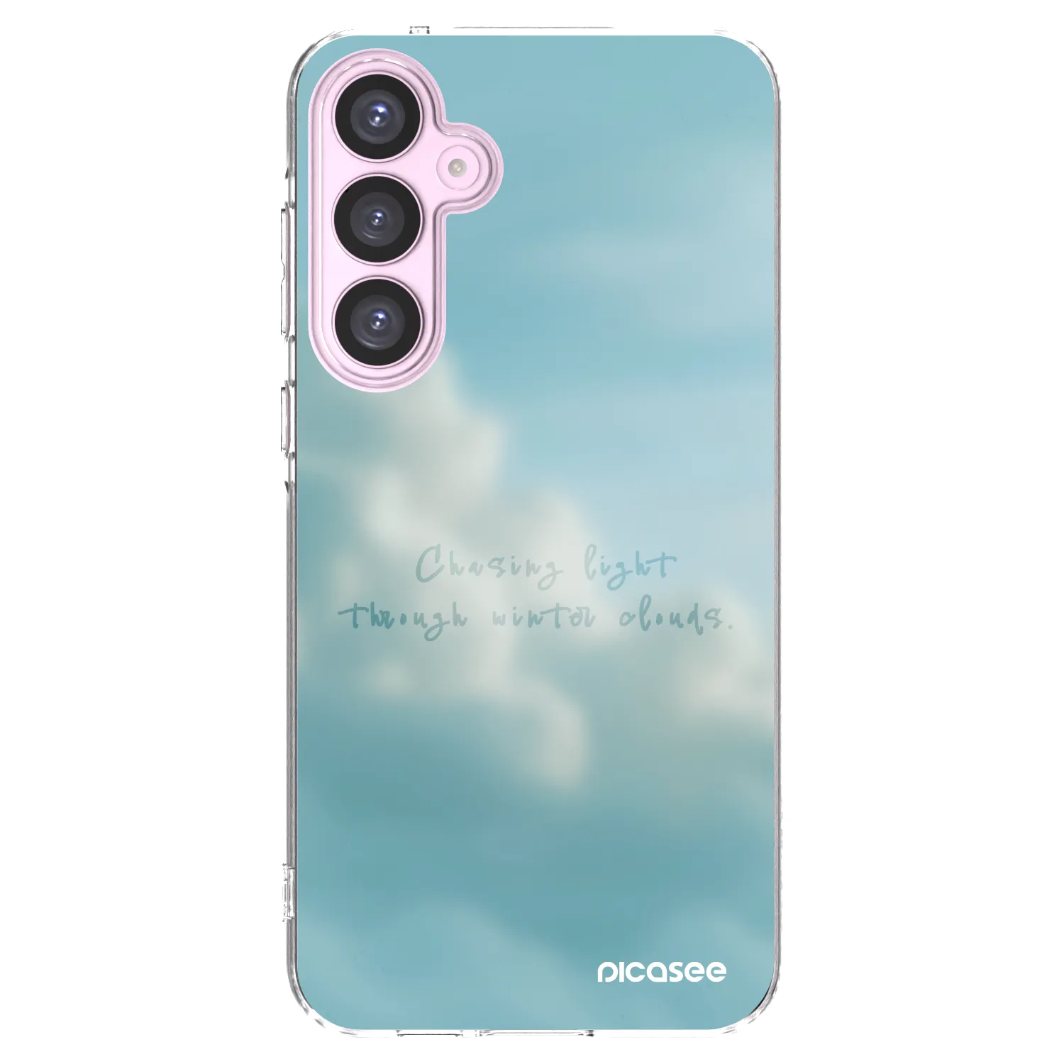 Picasee Samsung Galaxy A55 5G A556B Hülle - Transparentes Silikon - CHASiNG LIGHT