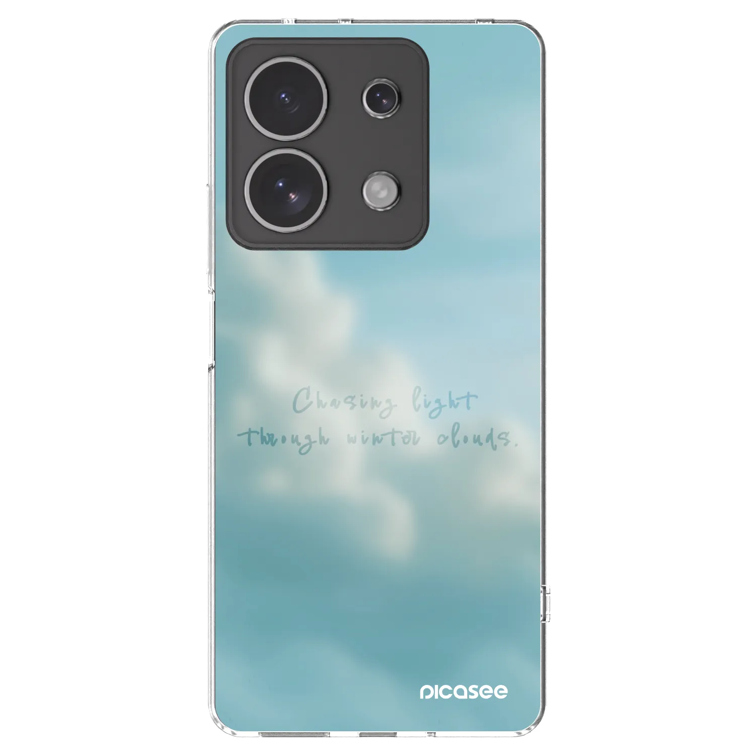 Picasee Xiaomi Redmi Note 13 4G Hülle - Transparentes Silikon - CHASiNG LIGHT