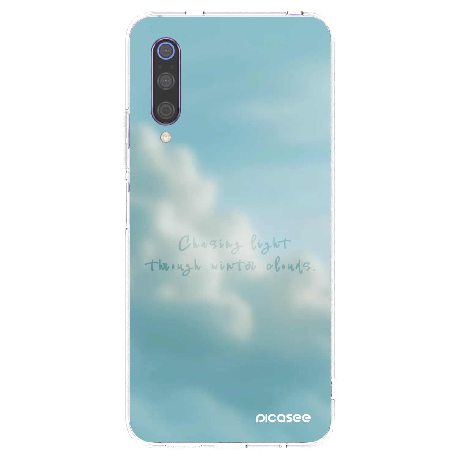 Picasee Xiaomi Mi 9 Hülle - Transparentes Silikon - CHASiNG LIGHT