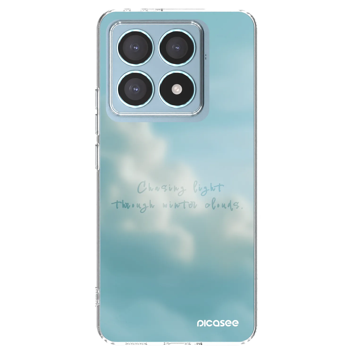 Picasee Xiaomi 14T Pro Hülle - Transparentes Silikon - CHASiNG LIGHT
