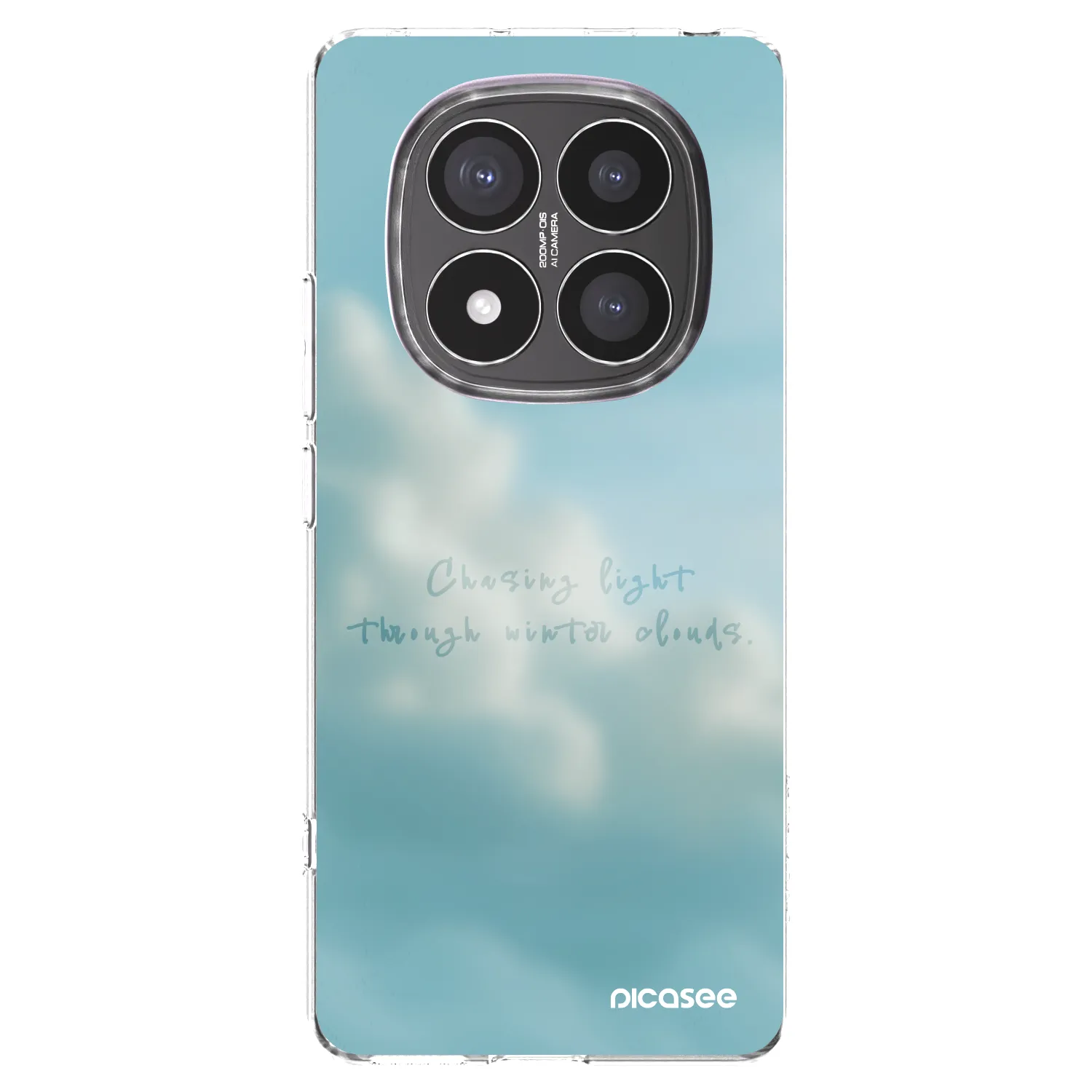 Picasee Xiaomi Redmi Note 14 Pro+ 5G Hülle - Transparentes Silikon - CHASiNG LIGHT