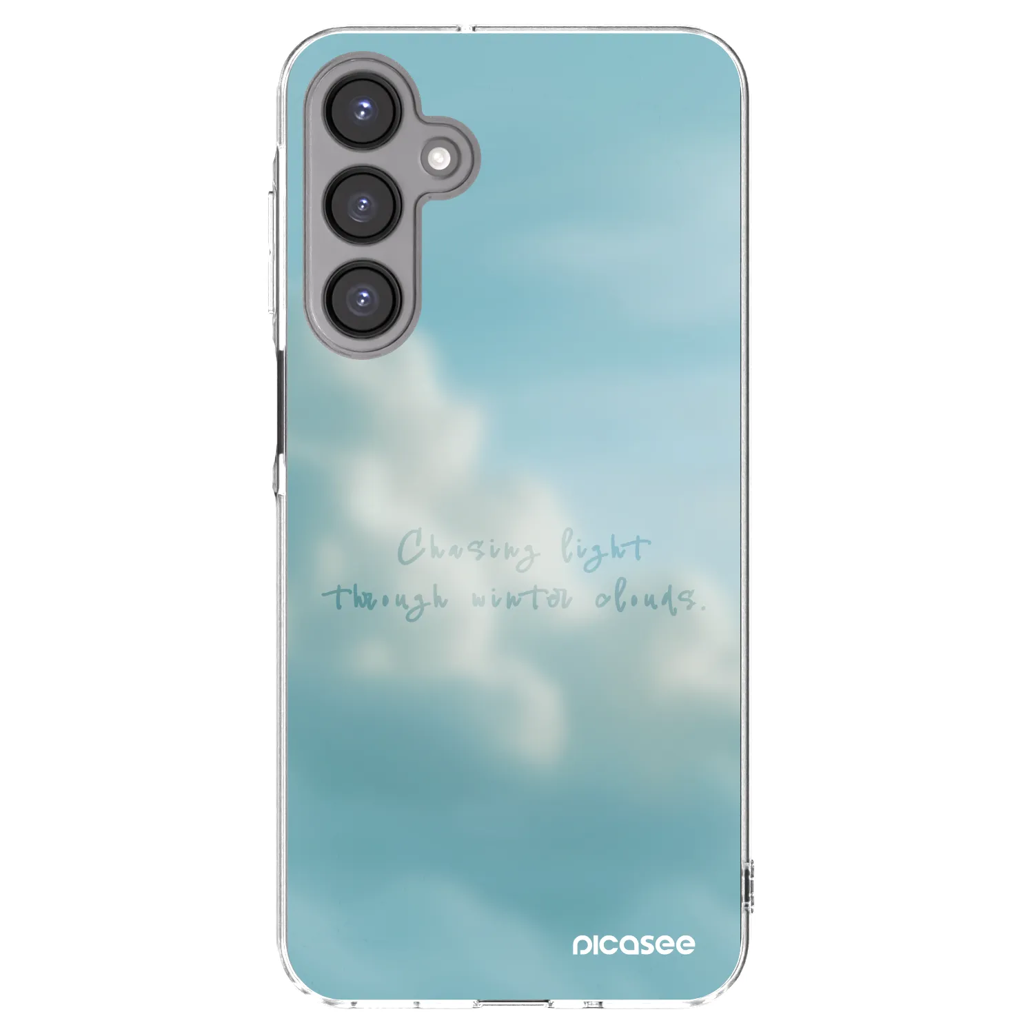 Picasee Samsung Galaxy A16 5G Hülle - Transparentes Silikon - CHASiNG LIGHT