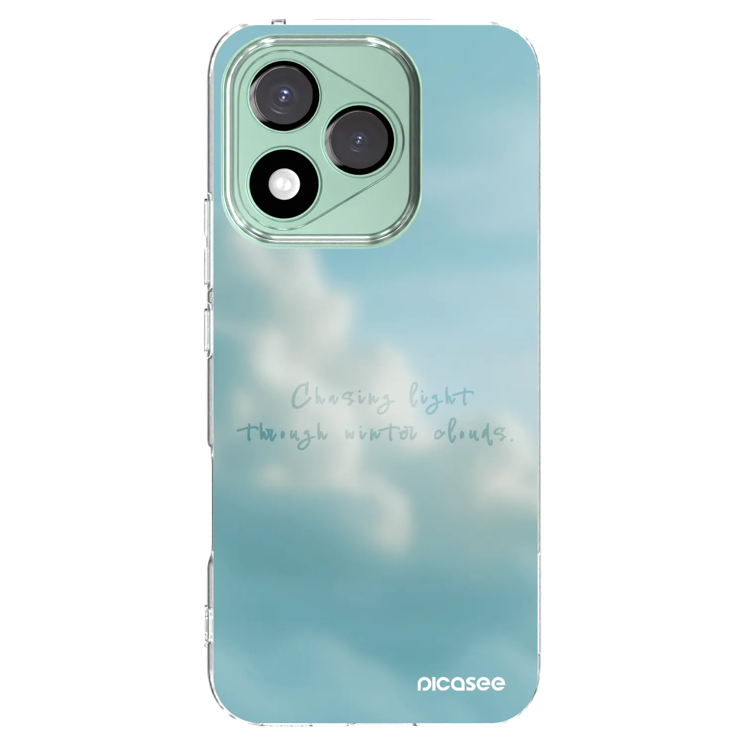 Picasee Honor 400 Lite 5G Hülle - Transparentes Silikon - CHASiNG LIGHT